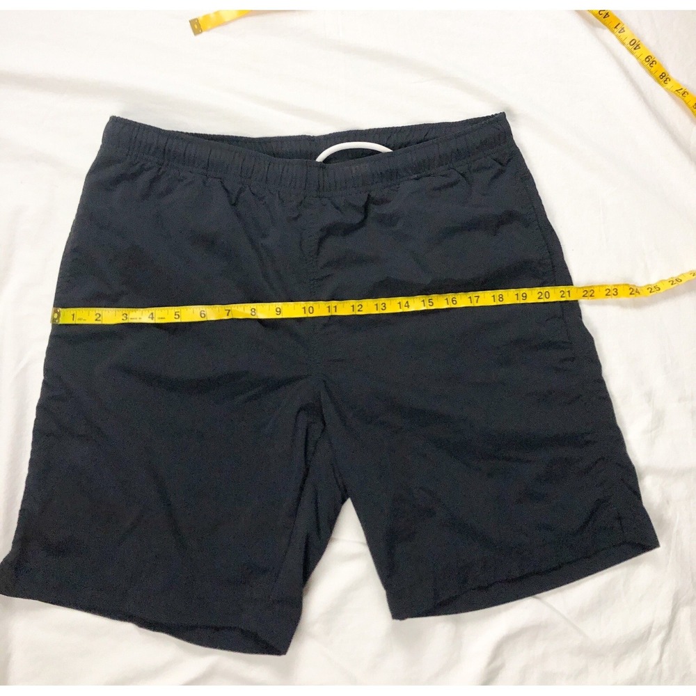 LANDS'‎ END Mens Drawstring Black Shorts Size M (32-34) - Picture 5 of 12
